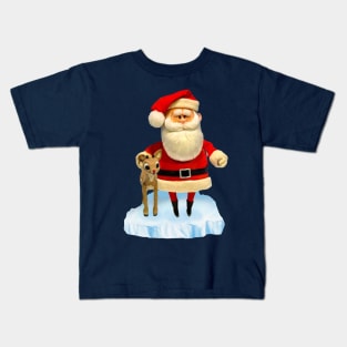 Santa & Rudolph original 1964 puppets! Kids T-Shirt